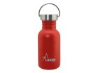 Laken Basic Steel botella para beber de 500 ml - Red