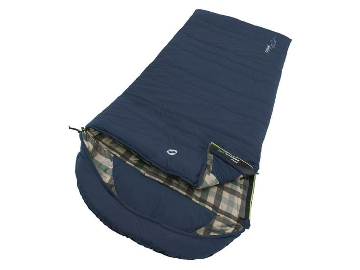 Outwell Camper Lux Deep Blue saco de dormir - derecha