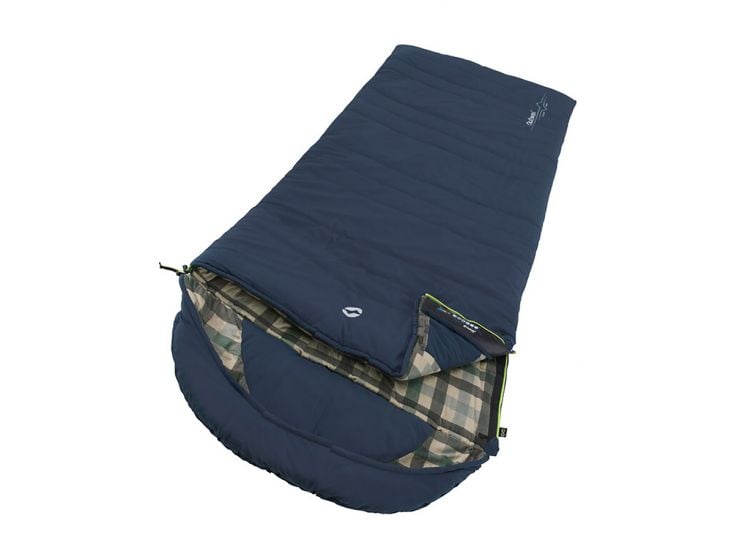 Outwell Camper Lux Deep Blue saco de dormir - derecha