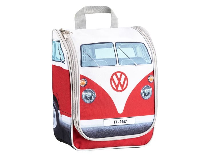 VW hangende neceser colgante de viaje - Red